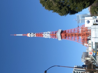 晴天東京タワー